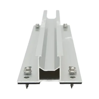 Suport prindere 385x35mm profil H cu suruburi si garnitura EPDM pentru prinderi sistem fotovoltaic panouri solare sistem B 24 mm - imagine 2