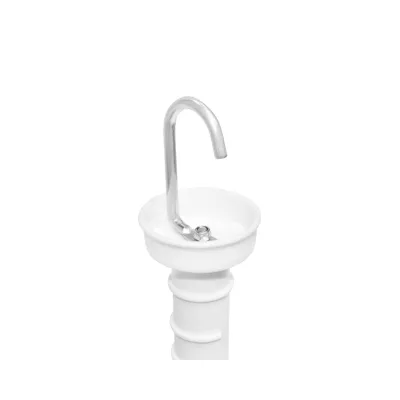 Maner poarta alb cu carlig si arc gard electric Mezofarm - imagine 4