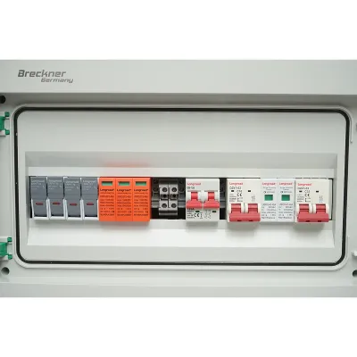Tablou sigurante echipat DC/AC 3KW-5 KW cu protectie la baterii de 125Ah pentru invertoare ON/OFF Grid prosumator - imagine 2