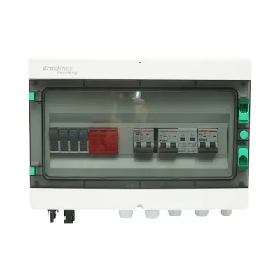 Tablou sigurante echipat DC/AC 3KW-5KW cu protectie baterii 100Ah pentru invertoare ON/OFF Grid prosumator Breckner Germany - imagine 2