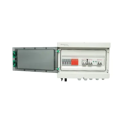 Tablou sigurante echipat DC/AC 3KW-5KW cu protectie baterii 100Ah pentru invertoare ON/OFF Grid prosumator Breckner Germany