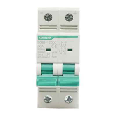 Separator, intrerupator de suprasarcina automat 2P, 80A, 550VDC Suntree