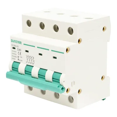 Siguranta automata tip intrerupator trifazat 4P, 40A, 400VAC Suntree - imagine 2