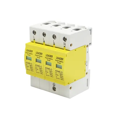 Descarcator la supratensiune cu semnalizare pentru sisteme fotovoltaice LA-SPD-4P-20kA-385V Leader - imagine 2