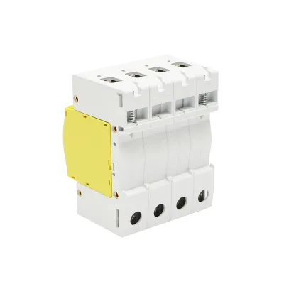Descarcator la supratensiune cu semnalizare pentru sisteme fotovoltaice LA-SPD-4P-20kA-385V Leader - imagine 3