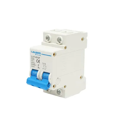 Siguranta automata tip intrerupator 2P-40A-415VAC Leader - imagine 2