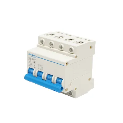 Siguranta automata tip intrerupator 4P-10A-415VAC Leader - imagine 2