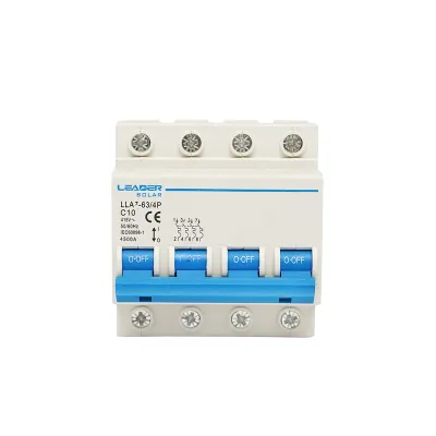 Siguranta automata tip intrerupator 4P-10A-415VAC Leader