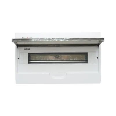 Tablou sigurante aplicat 1 rand, 18 module 360x220x100mm Breckner Germany - imagine 2