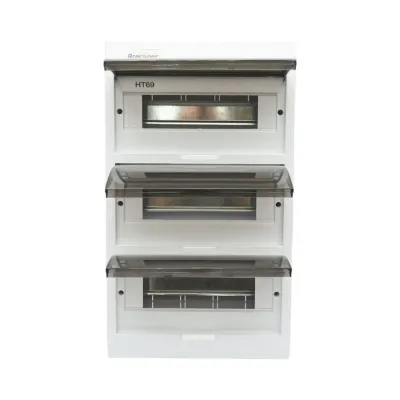 Tablou sigurante aplicat 3 rand, 36 module 460x270x100mm Breckner Germany - imagine 2
