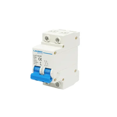 Siguranta automata tip intreruptor 2P-32-25A-415VAC Leader - imagine 2
