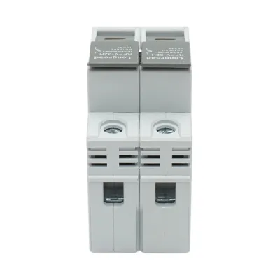 Suport soclu siguranta fuzibila DC fotovoltaic gPV 2P, 1000V, 32A 10x38 RFPV-32H Longroad - imagine 5