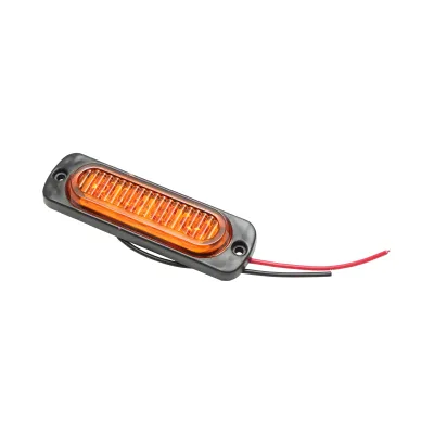 Lampa LED laterala de gabarit galbena 12-24V FR0271 Breckner Germany - imagine 3
