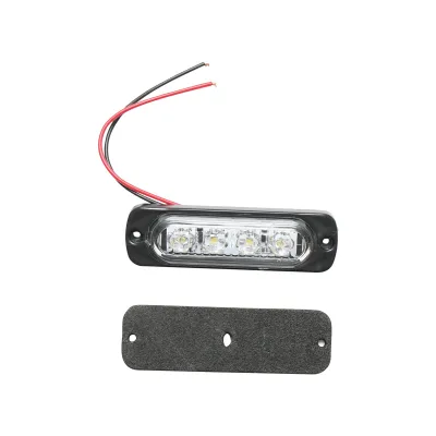 Lampa LED laterala de gabarit alba 12-24V FR1271 Breckner Germany - imagine 2
