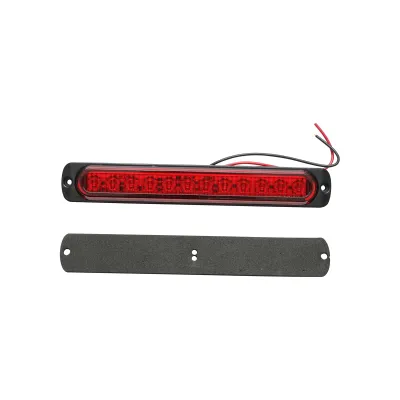 Lampa LED laterala de gabarit rosie 12-24V FR1279 stroboscopice Breckner Germany - imagine 2