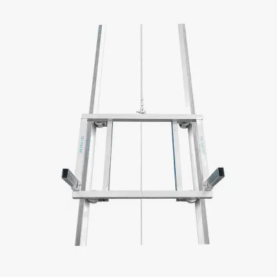 Lift electric cu carucior mobil si telecomanda pentru ridicare panouri solare fotovoltaice maxim 19m - imagine 9