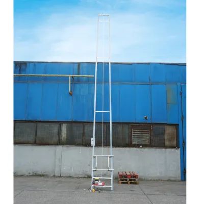 Lift electric cu carucior mobil si telecomanda pentru ridicare panouri solare fotovoltaice maxim 19m - imagine 2
