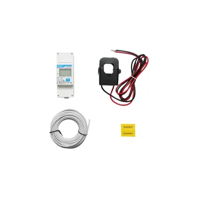 Smart Meter 220V Solax DDSU666-CT cu transformator de curent Split Core 200A/5A pentru invertor monofazic Chint - imagine 2