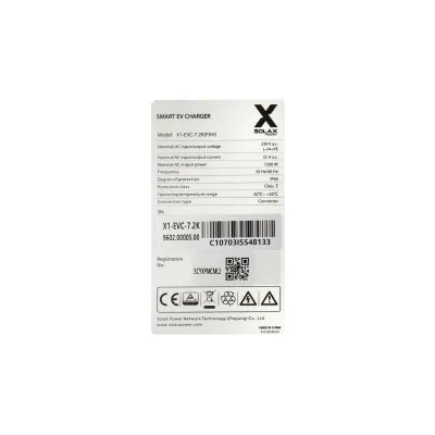 Statie de incarcare masini electrice 7.2 KW 230V, SOLAX X1-EVC-7.2K, monofazic - imagine 5