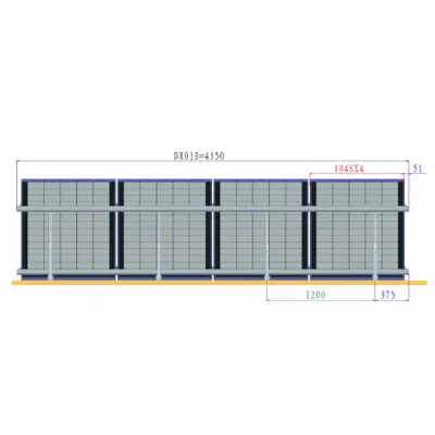 Sistem complet montare, structura acoperis pentru 4 panouri solare fotovoltaice cu unghi reglabil 15-30 grade Breckner Germany - imagine 4