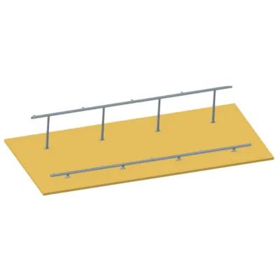 Sistem complet montare, structura acoperis pentru 4 panouri solare fotovoltaice cu unghi reglabil 15-30 grade Breckner Germany - imagine 5