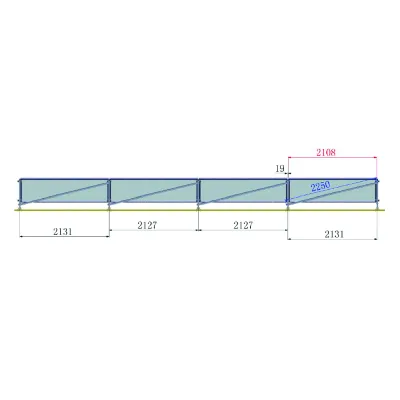Sistem complet montare pe beton pentru 4 panouri solare fotovoltaice cu unghi 30 grade Breckner Germany - imagine 3