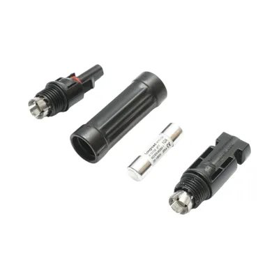 Conector MC4 cu siguranta fuzibila 10x38mm, 10A, 1000V DC pentru sisteme solare fotovoltaice IP67 Longroad - imagine 4