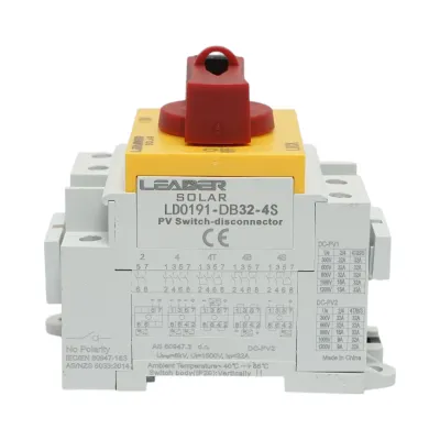 Comutator de sarcina, switch ON/OFF pentru sisteme fotovoltaice 4P, 32A, 1500V Leader - imagine 2