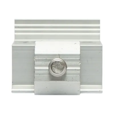 Clema capat 30mm prinderi panou solar fotovoltaic sistem B, 24mm Breckner Germany - imagine 4