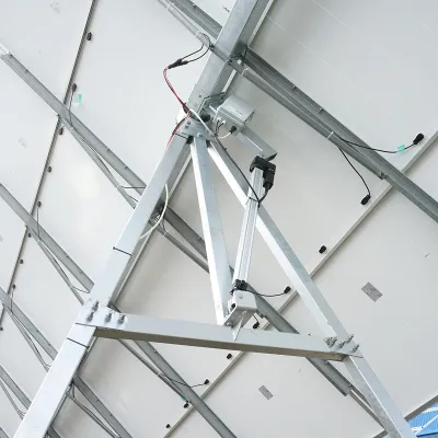Sistem complet montare, structura tracker solar automat 9 KW, est-vest 16 panouri de 570W Breckner Germany - imagine 8