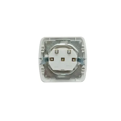 Priza simpa  alba ST MAKEL 220V - 250V, 10A incastrat, ceramica - imagine 2