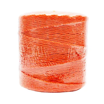 Rola fir portocaliu fi 2.5mm insertie metalica 3x0.15mm SS, rezistenta 7.4 Ohm/m, 500m gard electric Thor - imagine 4