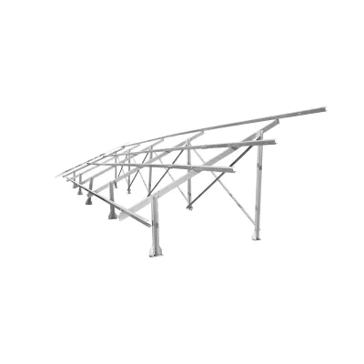 Sistem complet montare, structura cu prindere in beton pentru 22 panouri solare fotovoltaice 12 KW unghi 30 grade Breckner Germany - imagine 2