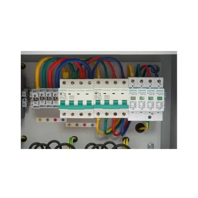 Tablou sigurante de protectie echipat 380V pentru sisteme fotovoltaice 20-30KW DC/AC cu 6 siruri/stringuri 63A, IP65 - imagine 8