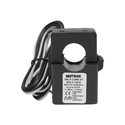 Kit smart meter Deye 380V, 120A, 40mA trifazic cu siguranta digitala split core SDM630MCT - imagine 6