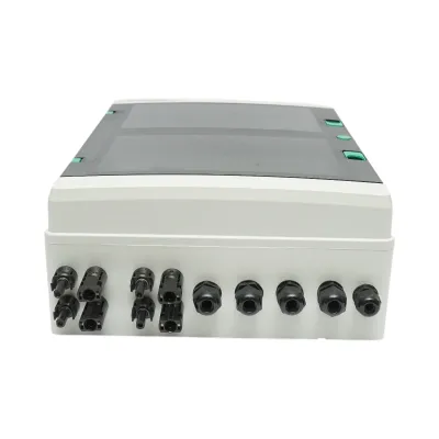 Tablou sigurante de protectie echipat 380V pentru sisteme fotovoltaice 5-10KW DC/AC cu 2 siruri/stringuri - imagine 3