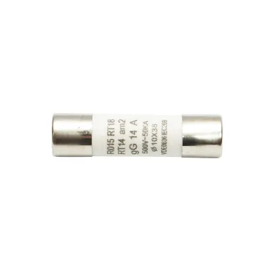 Siguranta fuzibila cilindrica 14A, RT14, 10x38mm Breckner Germany - imagine 2