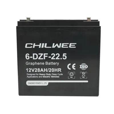 Baterie VRLA cu gel pentru biciclete si tricicluri electrice cu grafen 6-DZF-22.5, 12V, 28Ah-20HR CHILWEE