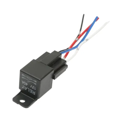 Kit cablaj releu protectie far 12V 40A cu mufa 4 pini universala Breckner Germany