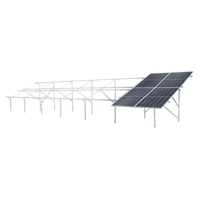 Sistem complet montare, structura pe sol pentru 22 panouri solare fotovoltaice 13KW unghi 25 grade Breckner Germany - imagine 2