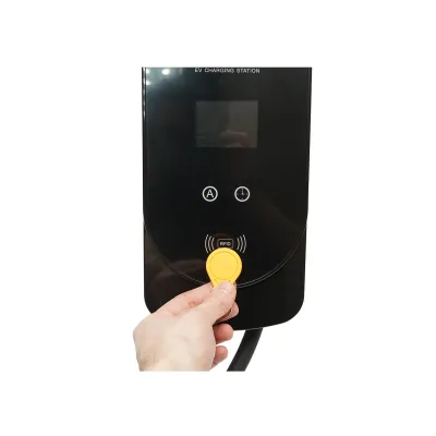 Statie incarcare de perete 380V, Type 2, 5M, 22KW, 32A, trifazic - imagine 2