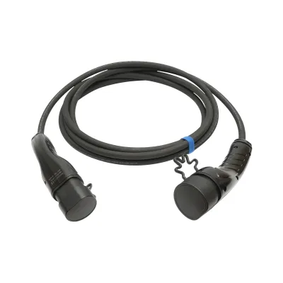Cablu incarcare 380V, 5M Type 2 pentru masini electrice 11KW, 16A, trifazic IP55