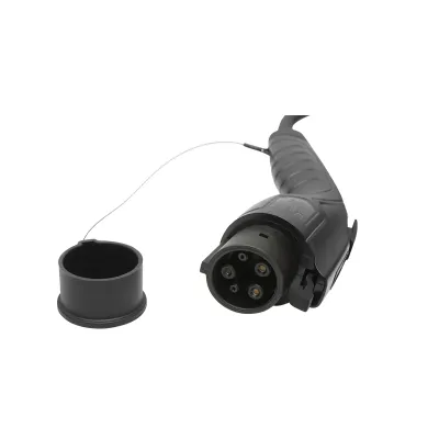 Cablu incarcare 230V, 5M pentru masini electrice, adaptor de la Type 1 la Type 2 (US-EU), 7KW, 32A monofazic - imagine 2