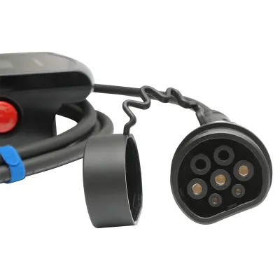 Statie incarcare de perete 380V, 5M, Type 2, 11KW, 16A, cu conector - imagine 4