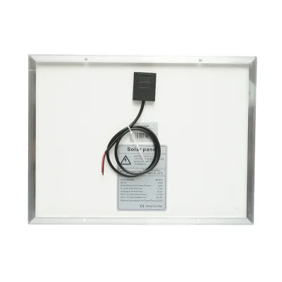 Panou solar 20W fotovoltaic monocristalin 400x300x17mm THOR - imagine 3