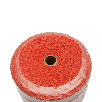 Rola fir portocaliu fi 2.5mm insertie metalica 3x0.15mm SS, rezistenta 7.4 Ohm/m, 1000m gard electric Mezofarm - imagine 3