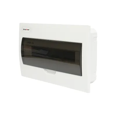 Tablou sigurante incastrat 18 module 215x365x85mm, IP40 Breckner Germany - imagine 2