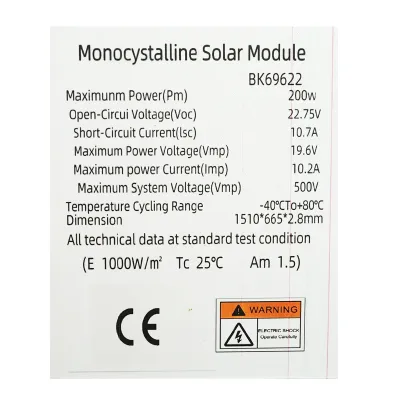 Panou solar 200W flexibil monocristalin portabil 1510x665x2.8mm Breckner Germany - imagine 5