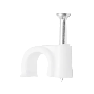 Clema cui 6mm pentru fixare cablu, 100 buc