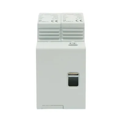 Descarcator la supratensiune cu semnalizare pentru sisteme fotovoltaice LA-SPD-2P-20kA-385V AC Leader - imagine 4